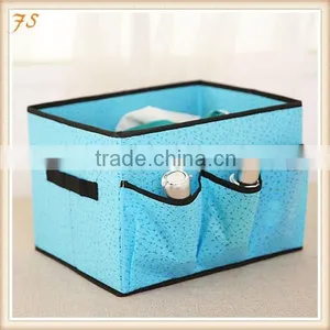 New Material Sundries Organizer Non Woven Cosmetic Storage Box thumbnail-4
