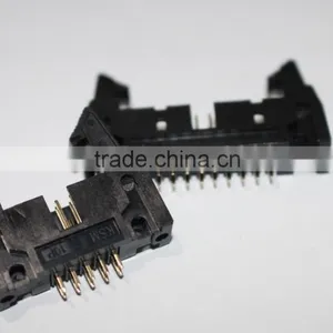 Shrouded Header Big Latch 2.54mm V/T Black 6~64pin thumbnail-2
