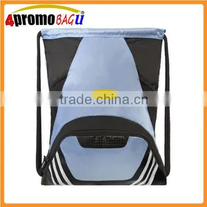 2016 Promotional Small Polyester Drawstring Backpack thumbnail-3