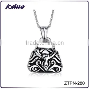 Stainless Steel Jewelry Handbag Design Ash Necklace thumbnail-1