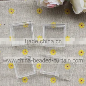 Lots 1.7*3.1cm Single Rectangle Grid Transparent Craft Bead & Jewelry Storages and Displays Box thumbnail-1