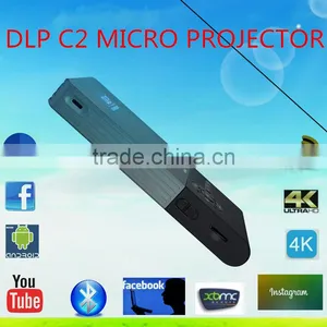 2016 New Item DLP Mini Projectors 2-into 1 tv Box and Projector Smart Mini Micro Projector thumbnail-3