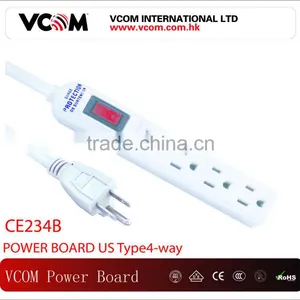 VCOM Power Board Germany Type 6 Way thumbnail-1