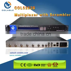 8 in 1 Multiplexer Digital tv Scrambler With Up to 2-4 CAS thumbnail-1