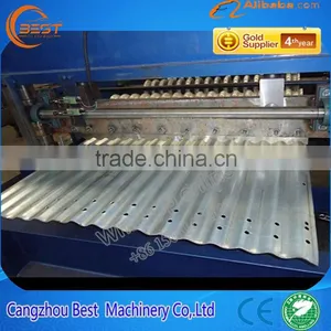 Corrugated Steel Profile Roof Roll Forming Machine thumbnail-5