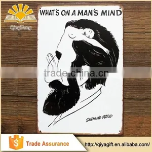 China Modern Decorative Tin Sign, Offset Printing Metal Plate thumbnail-2