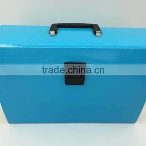 Functional Accordion Paper File Pocket Box With Divider thumbnail-6