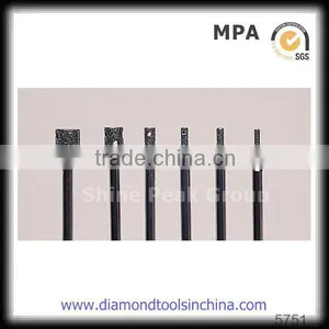 China Manufacturer Vacuum Brazed Diamond Core Drill Bits thumbnail-3