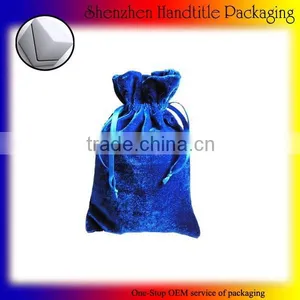 Velvet Pouch Bag Velvet Cosmetic Bag Custom Velvet Drawstring Pouch Bag thumbnail-6