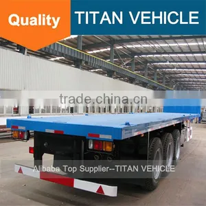 TITAN 50tons Wall Side Cargo Truck Trailer for Namibia Good Price Sale thumbnail-6