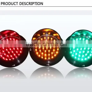 China Supplier New Customized 100mm Yellow Traffic Arrow Board Lamp thumbnail-2