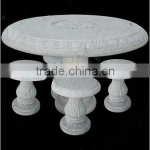 Stone Garden Table thumbnail-1