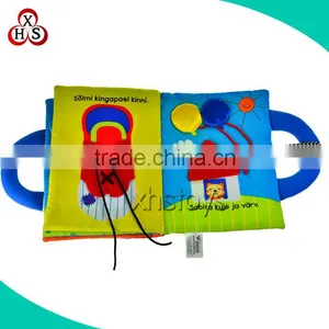 2016 Baby Kids Soft Plush Memory Cloth Book, Cute Fabric Baby Bath Book thumbnail-2