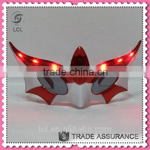 Nightclub Bar Carnival Halloween Christmas Party Supplies, Light Glasses LED Glasses 6 Lights Batman Glasses thumbnail-2