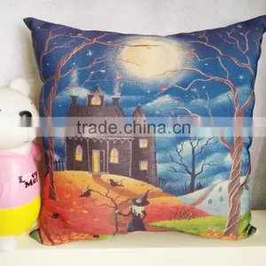 Custom Digital Printing Decorative Pillow for Halloween Decoration thumbnail-3