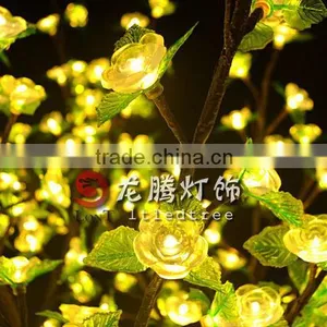 Hotel Decoration Led Rose Flower Tree Light thumbnail-5