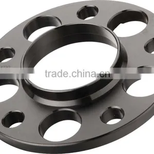 15mm Custom Hub Centric Black Wheel Spacer 5x120 72.56 + Black Extended 12x1.5 Lug Bolts thumbnail-2