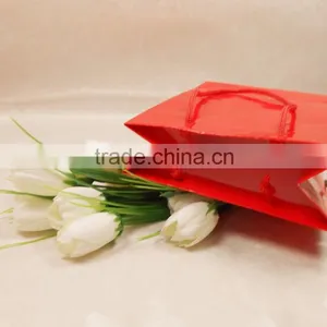 Coated Paper Customized Red Paper Gift Bag ,paper Gift Bag for Gifts Packaging thumbnail-2