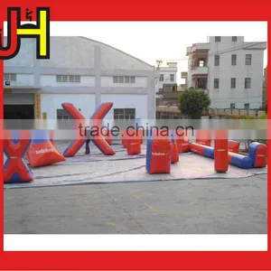 High Quality Laser Tag Game Inflatable Paintball Air Bunkers For Amusement thumbnail-4