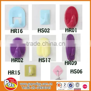Hot Selling Self Adhesive Decorative Wall Plastic Hooks thumbnail-5