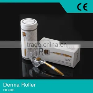 Dermaroller Factory Supply 192 Titanium Micro Needle Roller Hair Loss Treatment ZGTS Derma Roller With the Lowest Price in China thumbnail-1