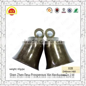 Cute Cheaper Hand Metal Christmas Jingle Brass Bell In Stock thumbnail-3