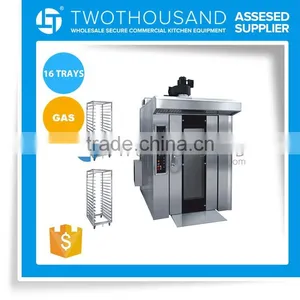 Bakery Rotary Rack Ovens for Sale - Gas, 16 Trays, S/S Body, TT-RF21G thumbnail-1