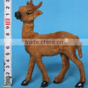 Simulation Type Holiday Furry Deer Toy Animated thumbnail-6