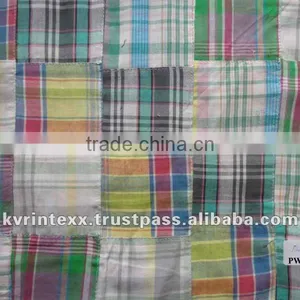 Madras Check Carpet Patchwork thumbnail-1
