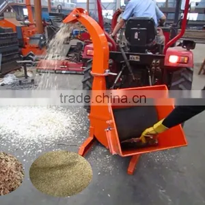 Tractor Mini Pto Wood Chipper Shredder Mulcher for Sale thumbnail-2
