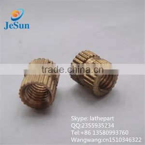 Made in China Brass Insert Threaded Nut ,brass Knurling Nuts thumbnail-1