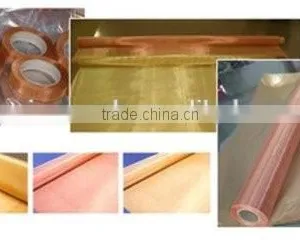 2017 Hot Sale 200 Mesh Brass Wire Mesh Red Copper Wire Mesh & Phosphor Meshmesh ( 15 Years Factory, Competitive Price ) thumbnail-3