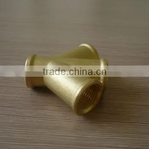 Brass NPT fe Male German Type Four Way Air Quick Coupling thumbnail-4
