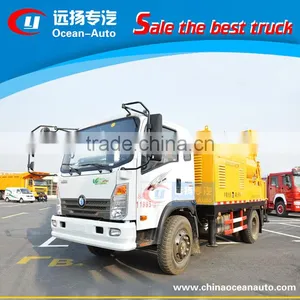 Chinese Supplier Sinotruck Truck-Mounted Concrete Pump thumbnail-1