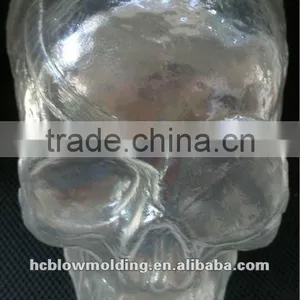 Customized Blow Mold Processing Plastic Skull Head,skull Head Decoration thumbnail-2