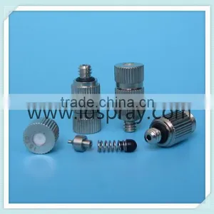 12/24" 10/24" 3/16" M5 Nickel Plated Brass/Stainless Steel/SS Cooling Fog Mist Nozzle thumbnail-3