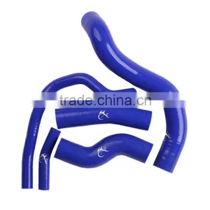 FOR Kawasaki Z1000 Silicone Blue Radiator Hose Kit 2007 2008 2009 2010 2011 New thumbnail-1