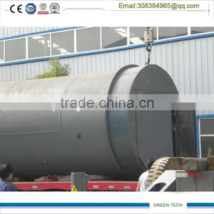 100% Pollution Free Batch Type Tyre Pyrolysis Plant, no Carbon Pollution thumbnail-1