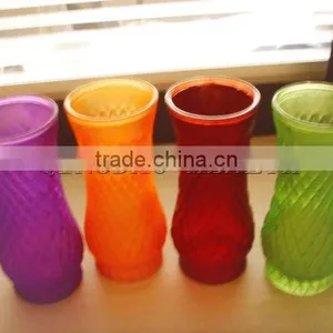 HLTH0058 Glass Flower Vase thumbnail-1