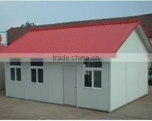 Wind Resistance Prefabricated Sandwich Panel Modular House thumbnail-1