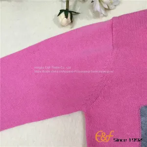 Long-style Sweater With Cats Jacquard thumbnail-5