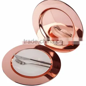 High Qulaity Copper Charger Plate thumbnail-1