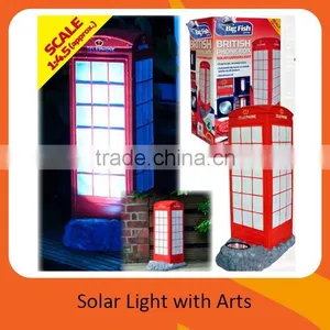 Solar Powered Large Telephone Box Light thumbnail-5