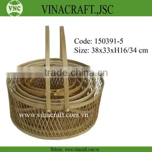 Bamboo Gift Basket thumbnail-1