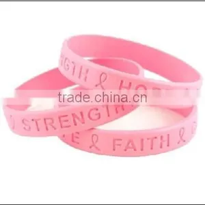 Deboss Logo Silicon Wristband/Bracelets thumbnail-1