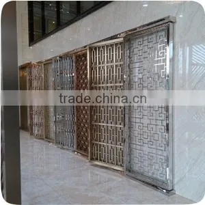 Custom Design Sliding Doors Interior Room Divider for Decoration thumbnail-1
