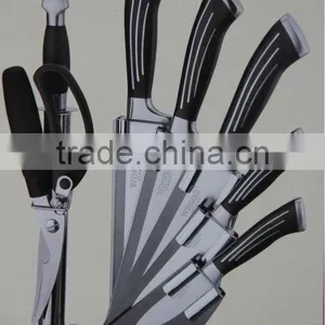 Stock Lot 8PCS Stainless Steel Knife Set CHEF'S KNIFE Overstock BREAD KNIFE Inventory SLICER KNIFE Closeout UTILITY PARING KNIFE thumbnail-4