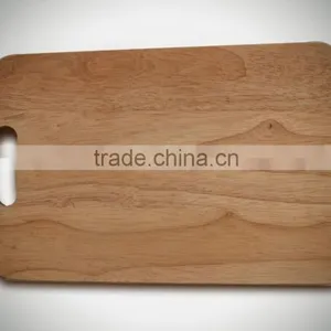High Quality Best Selling Eco Friendly Natural RubberWood Cutting Board From Viet Nam thumbnail-1