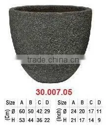 Vietnam Large Fiberglass Poly Garden Planter thumbnail-3
