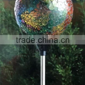 12-PC SUNSET SOLAR MOSAIC BALL (PDQ) Light thumbnail-2